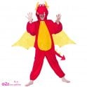 Red Fire Breathing Dragon - Kids Costume